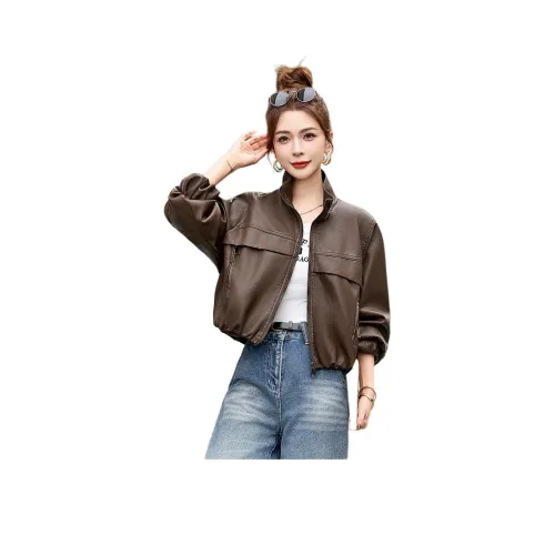 Fele.d Женские кожаные куртки