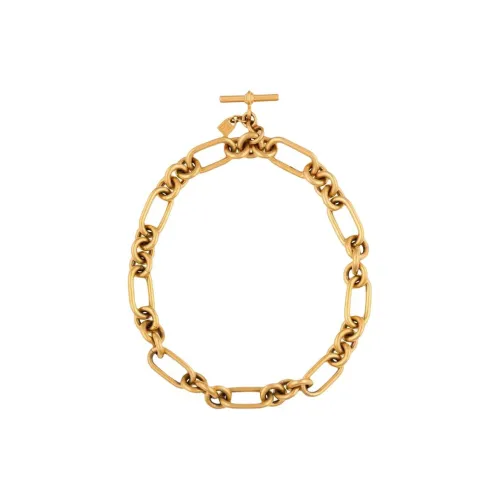 BALMAIN Латунь Алюминий Ожерелья Женские Золото