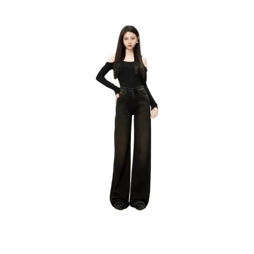 WANGYOUSHAN Женские Джинсы