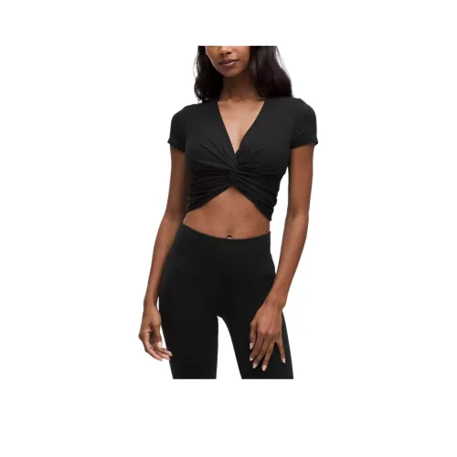 lululemon Модал Шелк Стандартная Рубашка Женская