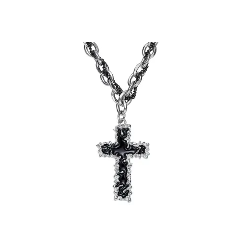 Cooraree Титановые стальные ожерелья унисекс