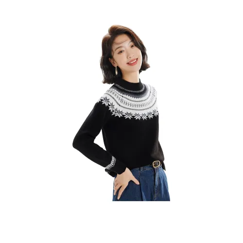 Sai Rabbit Свитер Женский Черный