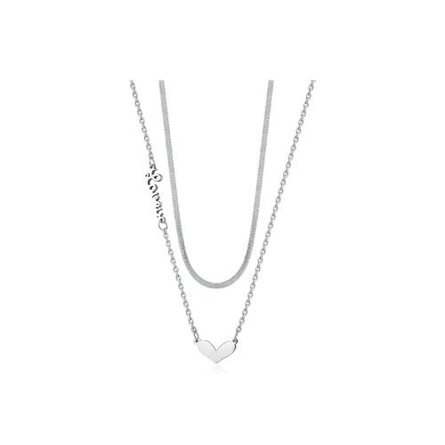 West Island Нержавеющая сталь Ожерелье Серебряное Женское