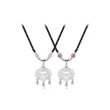 "Fu" Персонаж Украшения Ожерелье "Мирный Замок" [1 пара]