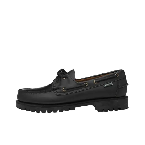 Sebago Мужская повседневная обувь Низкий топ Черный мужской