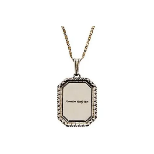 Alexander McQueen Brass Necklaces Серебряные Женские