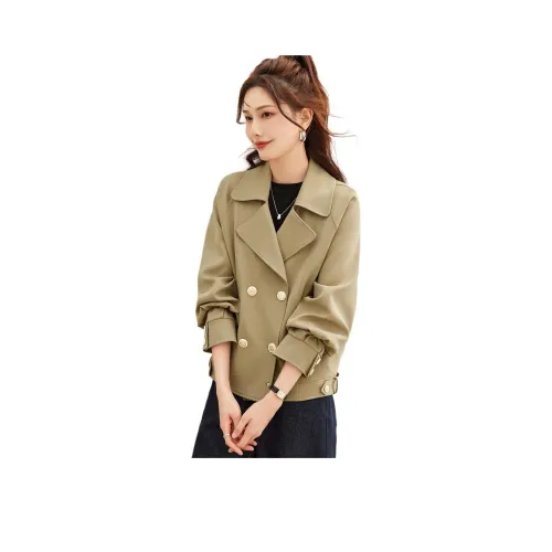 TERRE BLEUE Куртки и Пальто Женские Хаки