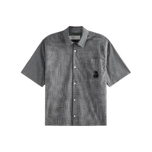 Hollister Черный узор Унисекс Рубашки