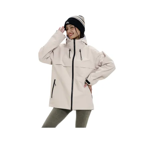 BODACHEL Водонепроницаемый и Ветрозащитный для сохранения тепла Ветровка Женские