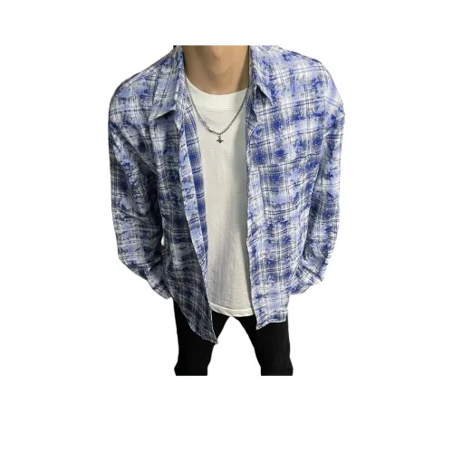 MORii Синие Унисекс Рубашки