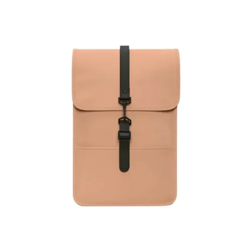 Rains Полиэстер Рюкзак Мини Унисекс Бежевый