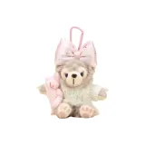 [Обнимающий Кролик + Свитер цвета экрю + Розовый бант]