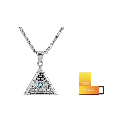 Cooraree Титановые стальные ожерелья унисекс