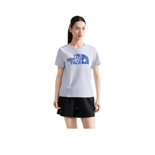 THE NORTH FACE Быстросохнущая футболка женская туманно-голубая