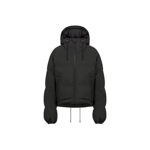 DIOR FW23 Хлопковый пуховик Женский Черный