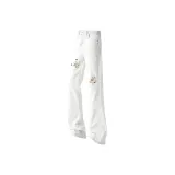 Белый - Левая сторона Белый Журавль Правая сторона Цветок бабочки