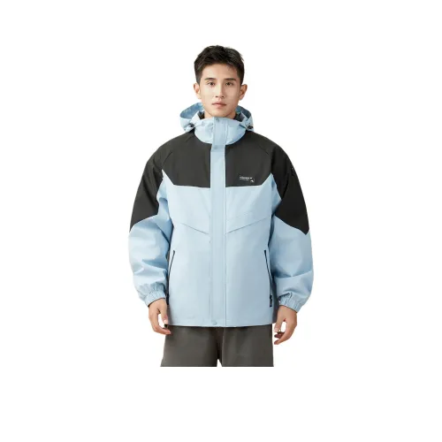 361° Down Jacket Men's Fruit Pink Blue Super Black