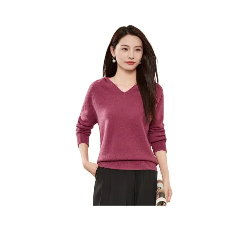 CARBAMMI Свитер Женский Розовый Красный