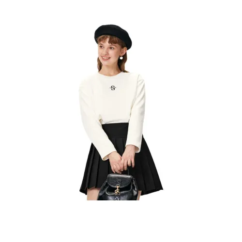 SEIFINI T Рубашка Женская Натуральный Белый