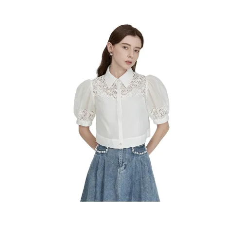 Caroline Белые Женские Рубашки