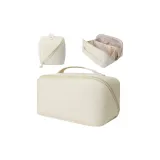 Сумка-подушка, молочно-белого цвета, без логотипа