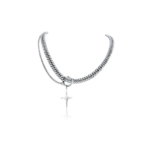 TEEX Титановые стальные ожерелья женские