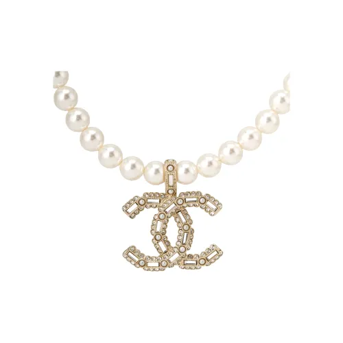 CHANEL Double C Сплав Ожерелье Женское