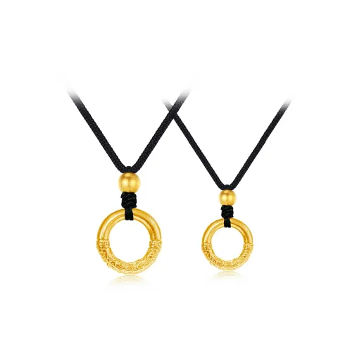 MUYAN Благоприятные облака Peace Пряжка Пара Ожерелье Унисекс