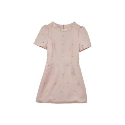 GORGEOUSIDEA Короткое платье с короткими рукавами женское