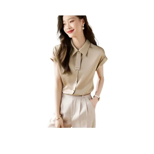 Mo Han Yi Mei Рубашка Женская Шампанское