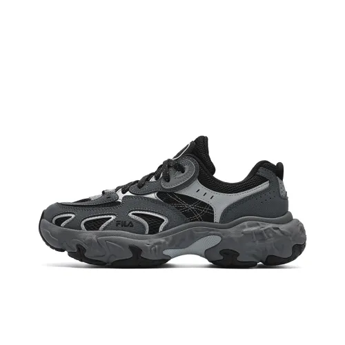 FILA TORNADO Беговые кроссовки Низкий верх Серый Черный Женские