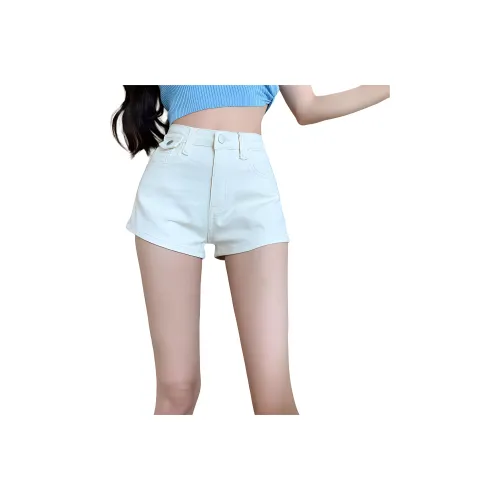 YEARNED Белые Женские Джинсовые Шорты