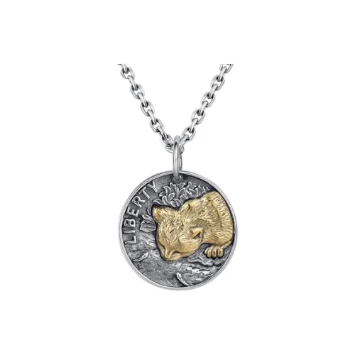 MUSTKOO Серебряное покрытие медные ожерелья мужские