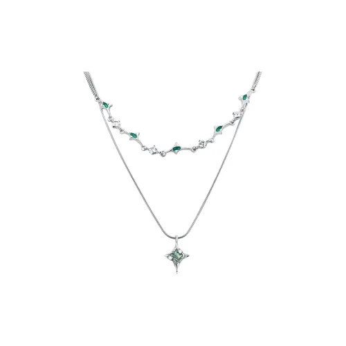 TEEX Rhinestone Ожерелья Женские