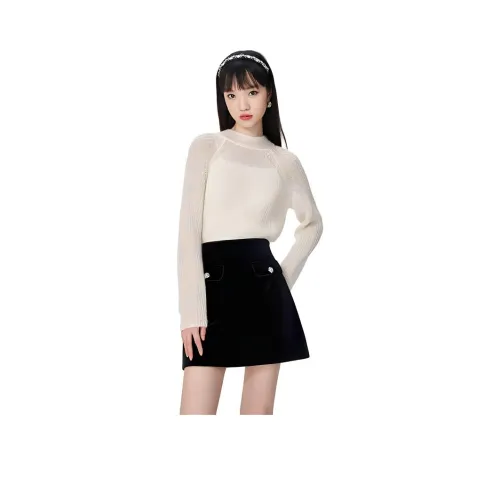 Caroline Экрю Женская Трикотажная Одежда