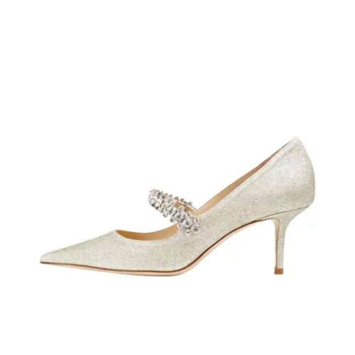Jimmy Choo BING Высокие каблуки Белый, золотой Женские