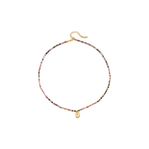 PANDUONA Ожерелья с бусинами Камни Женские