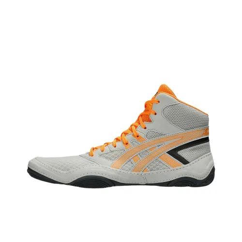 Asics Snapdown 4 Тренировочные Кроссовки Высокие Серо-Оранжевые Мужские