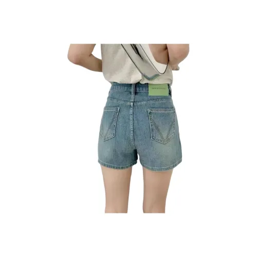 YEARNED Винтажные синие женские джинсовые шорты