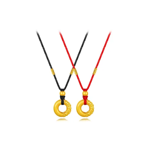 MUYAN Сплав Ruyi Золотое Ожерелье в Форме Сверкающего Венка Унисекс