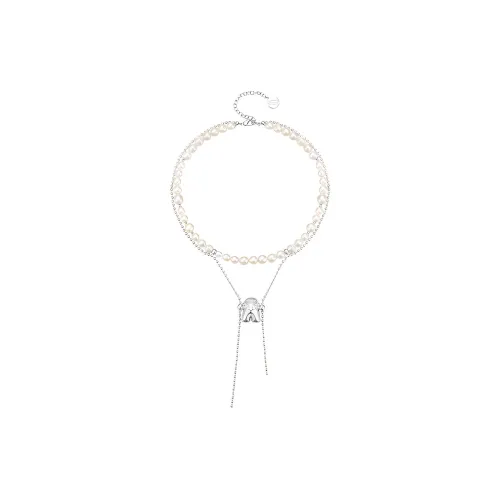 Lost In Echo Серебряное Покрытие Медный Родий Ожерелье Женское