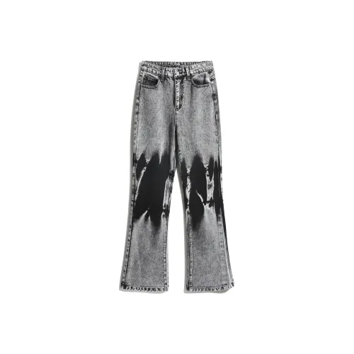 JUCY JUDY Вересковый серый Унисекс Джинсы