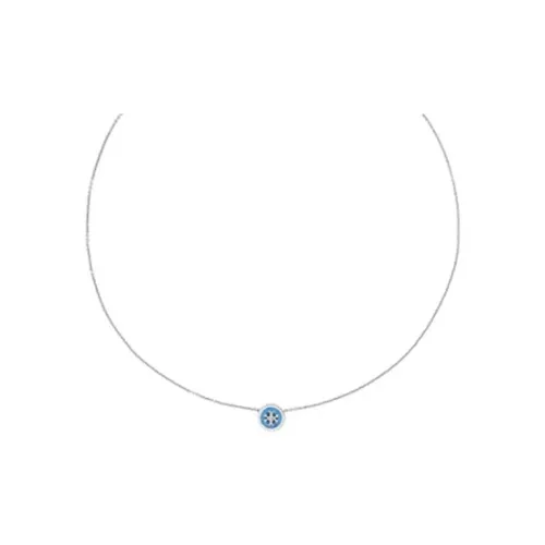 TORY BURCH Латунь Эмаль Ожерелья Женское Серебро