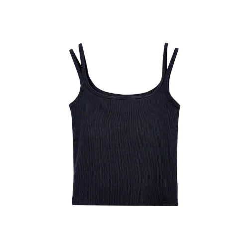 SUSANSAN Майка Лето Верхняя одежда 2025 Топ Женские Красный