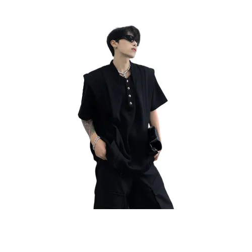 W7H1 Черная унисекс футболка