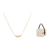 Ожерелье золотое + подарочная коробка