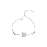 Синий умный браслет с арочным дизайном