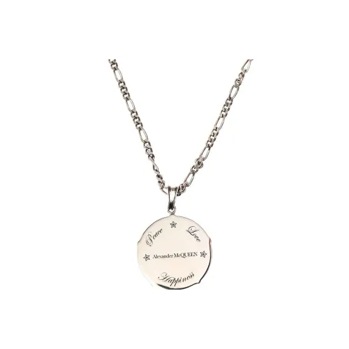 Alexander McQueen Brass Necklaces Серебряный Унисекс