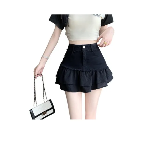 YINLEI Джинсовые короткие юбки для женщин