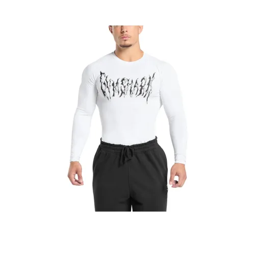 GYMSHARK Белый Мужской T-Рубашки